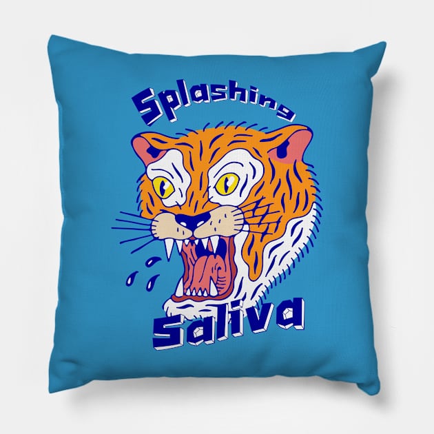 Splashing Saliva Pillow by IAKUKI