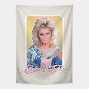 Bonnie Tyler // 80s Aesthetic Fan Art Design Tapestry