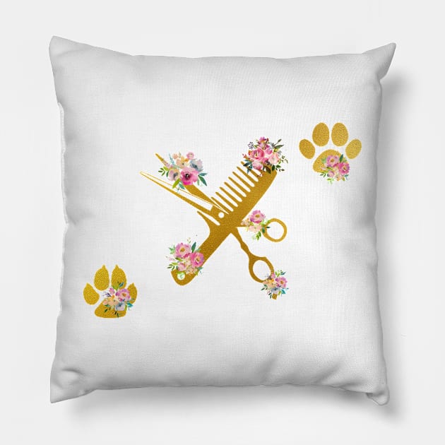 Pet Grooming Pillow by erzebeth