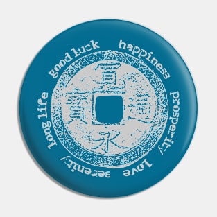 Lucky Coin (Silver) Pin