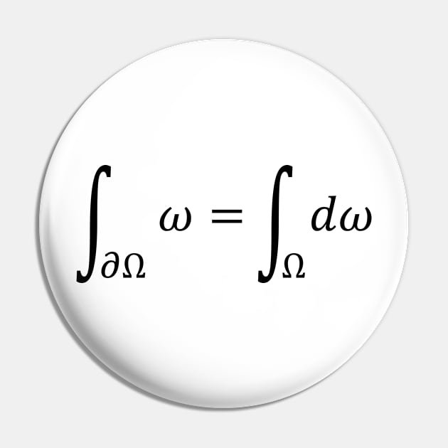 Generalized Stokes Theorem Equation Pin by ScienceCorner