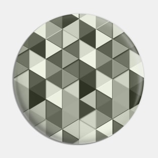 Cool Grayscale triangles geometric pattern Pin