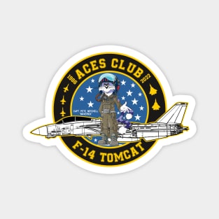 Grumman F-14 Tomcat - Aces Club 1986/2022 - 5 kill - Yellow Magnet