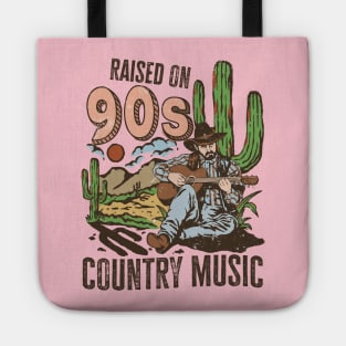 Raised On 90's Country Music Tote