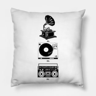 retro music Pillow