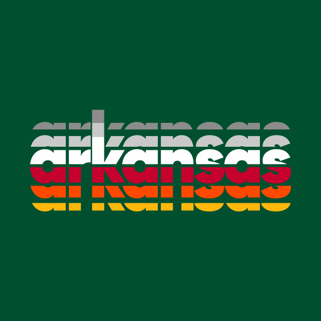 Arkansas Split by rt-shirts