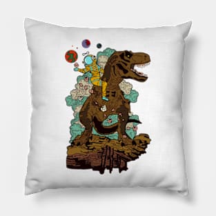 DINOSAUR STRENGTH TAROT Pillow