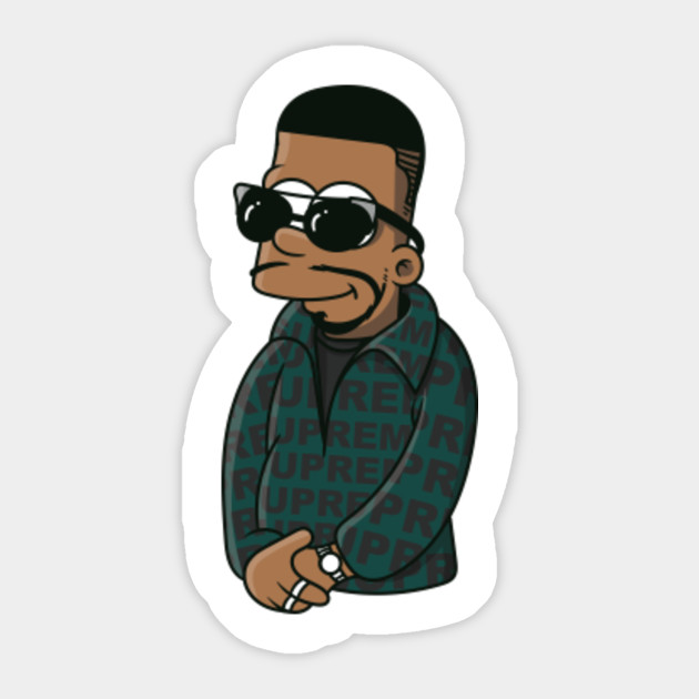 Bart Simpson Hypebeast Bart Simpson Hypebeast Sticker Teepublic