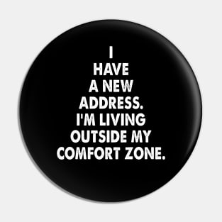 Comfort Zone - motivational and inspirational message Pin