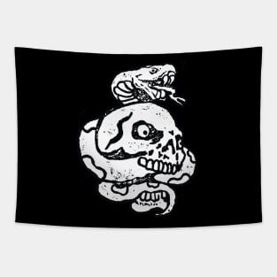 Skull and Snake Tapestry