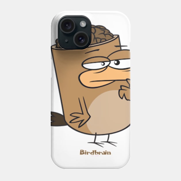 Birdbrain Design for Bird Lovers Phone Case by ConCept