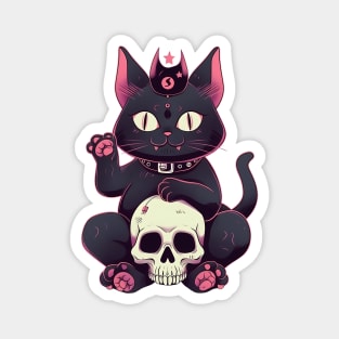 Demon Kitty Magnet