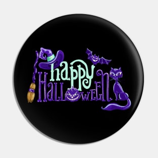 Happy Halloween design Pin