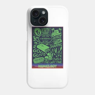 Mama's Boy Poster (Tracklist) - LANY Phone Case