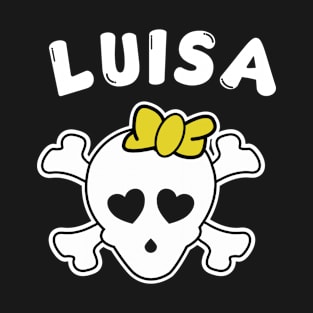 Piratin Luisa Design For Girls And Women T-Shirt