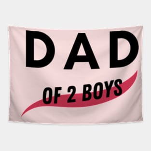 Dad of 2 Boys Tapestry