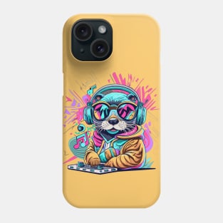 otter Dj 90s vibes Phone Case