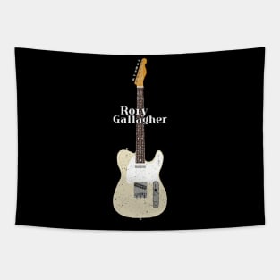 Rory Gallagher White 1966 Electric Guitar Tapestry