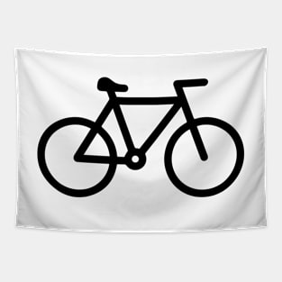 Bicycle cartoon Tapestry