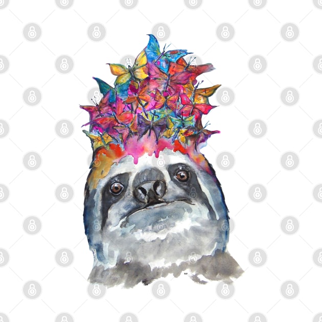 Colorful Sloths by msmart