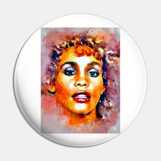 Watercolor Whitney Splash Pin