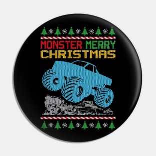 MERRY CHRISTMAS RIDER Pin