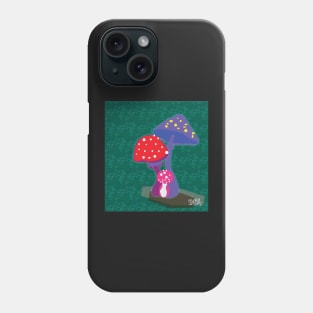 Amanita muscaria fly agaric Phone Case