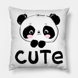 Panda Cute Face Pillow