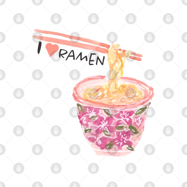 I love Ramen by Harpleydesign