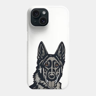 German Shepherd Dog Smile Phone Case