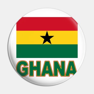 The Pride of Ghana - National Flag Design Pin