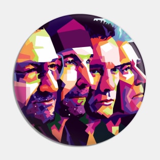 Bono and Friend U2 Pin