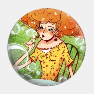 Cherry Girl Pin