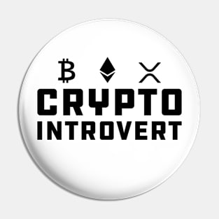 Crypto Introvert Pin