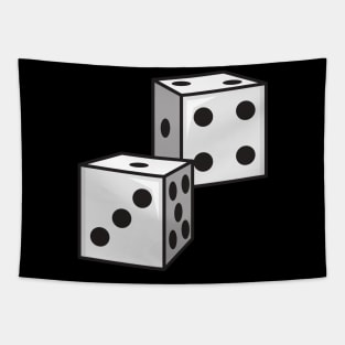 Dice (Gift For Gamblers) Tapestry