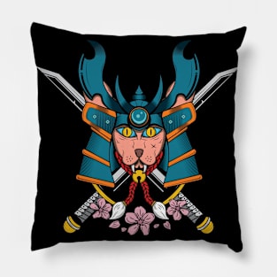 Samurai Sphynx Pillow