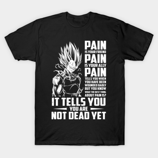 Dragon Ball Super Saiyan Vegeta Pain Shirt Vegeta God T Shirt