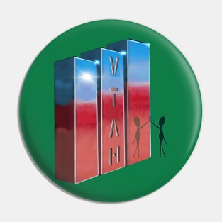 The Utah monolith Pin