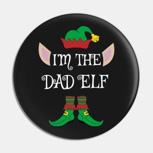 I'm The Dad Christmas Elf Pin