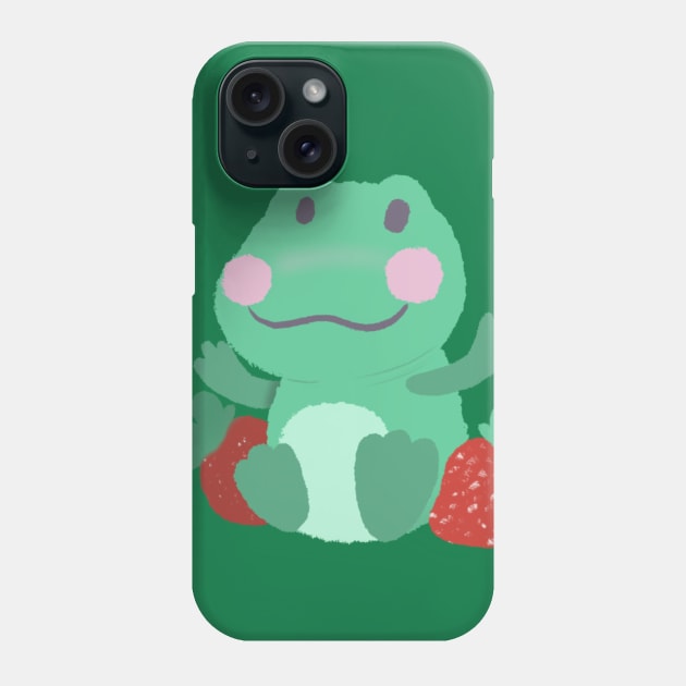 Froggie cutie Phone Case by AmyNewBlue