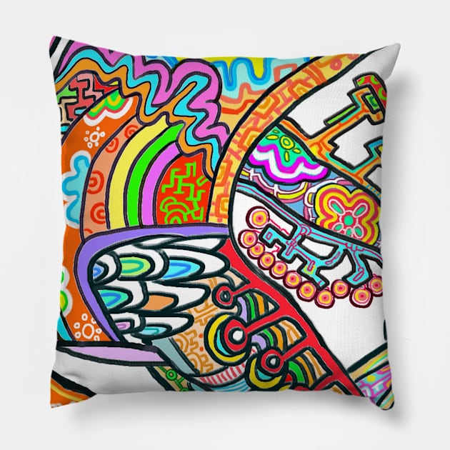 lucky charm2 Pillow by I am001