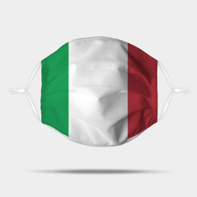 Italian Italy Flag Face Mask Italian Flag Face Mask Mask TeePublic