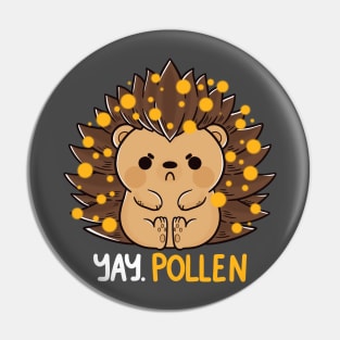 Allergic Hedgehog Pin