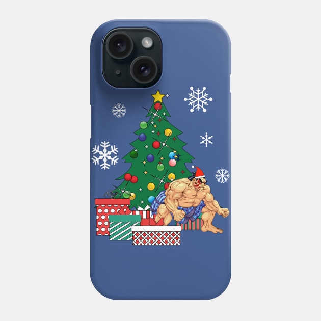 E Honda Around The Christmas Tree Street Fighter Phone Case by Nova5