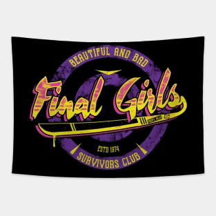 Fight Like A Final Girl Tapestry