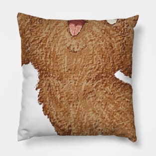 Toy-Poodle walking Pillow