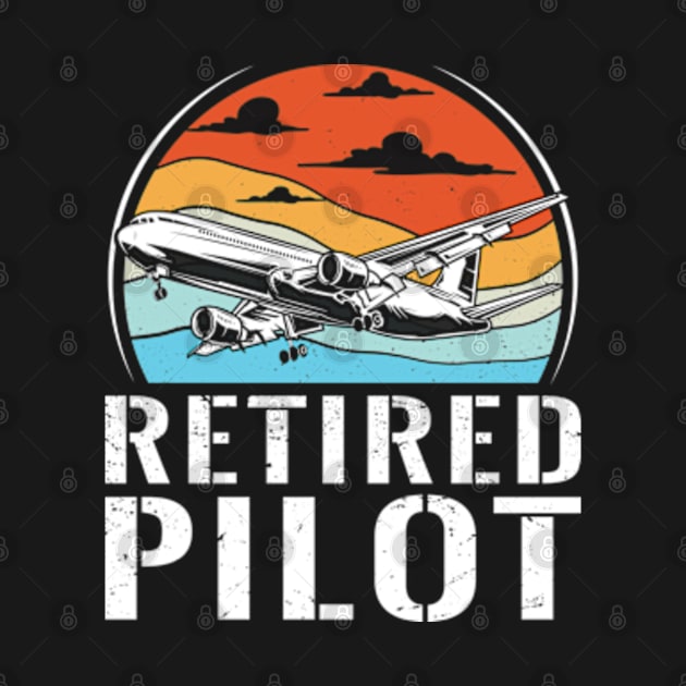 Retired Pilot by WyldbyDesign