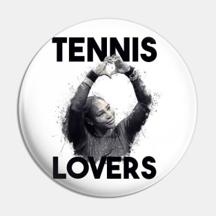 Tennis Lovers Pin