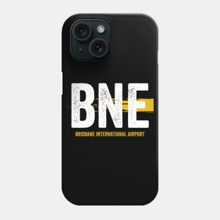 BNE Airport Code Brisbane International Airport Phone Case