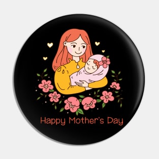 Happy Mother's Day Pin